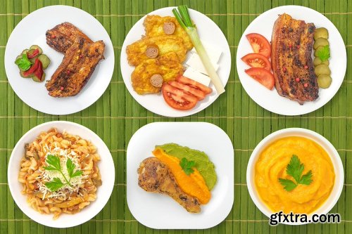 1050+ Isolated Food Items + Premade Scenes