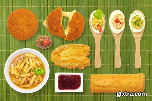 1050+ Isolated Food Items + Premade Scenes
