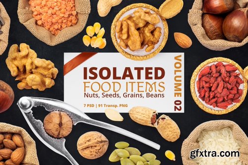 1050+ Isolated Food Items + Premade Scenes