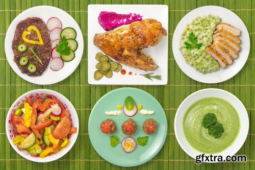 1050+ Isolated Food Items + Premade Scenes