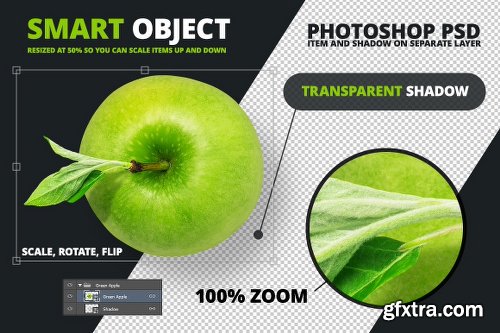 1050+ Isolated Food Items + Premade Scenes