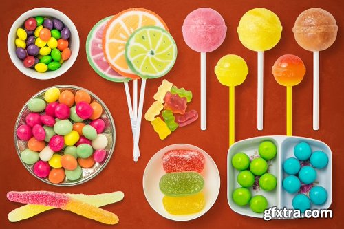 1050+ Isolated Food Items + Premade Scenes