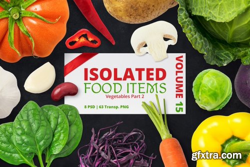 1050+ Isolated Food Items + Premade Scenes