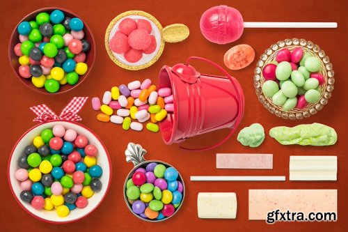 1050+ Isolated Food Items + Premade Scenes