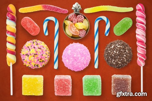 1050+ Isolated Food Items + Premade Scenes