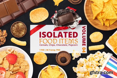 1050+ Isolated Food Items + Premade Scenes