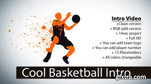 Videohive Cool Basketball Intro 19543102