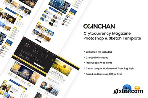 Coinchan - Crytocurrency Magazine Template