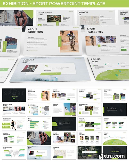 Exhibition - Sport Powerpoint Template Exhibition - Sport Powerpoint Template