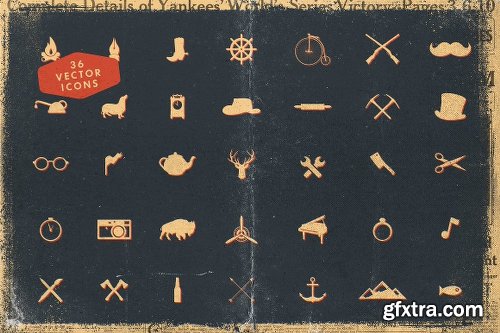 CreativeMarket 30 Vintage Logos Bundle 20875