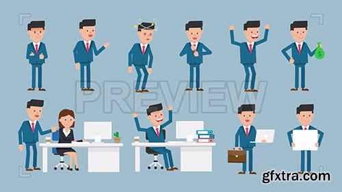 Corporate Man Character Pack #1 94411