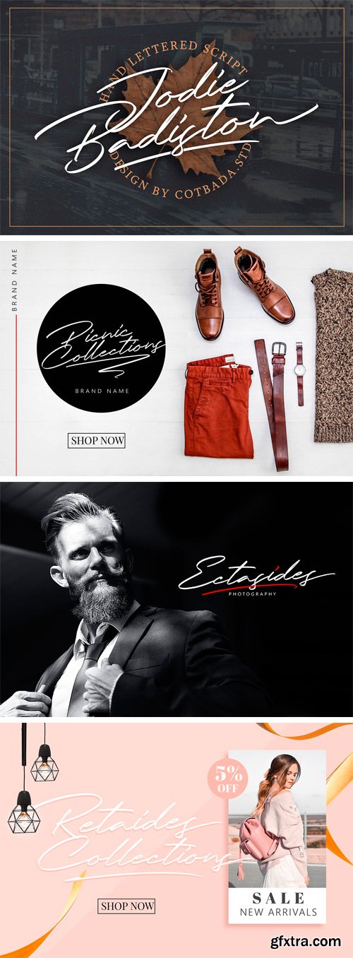 Jodie Badiston Script Font