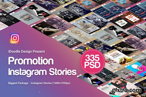 Promotion Instagram Stories - 335 PSD Promotion Instagram Stories - 335 PSD