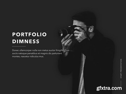 Dimness PowerPoint Template