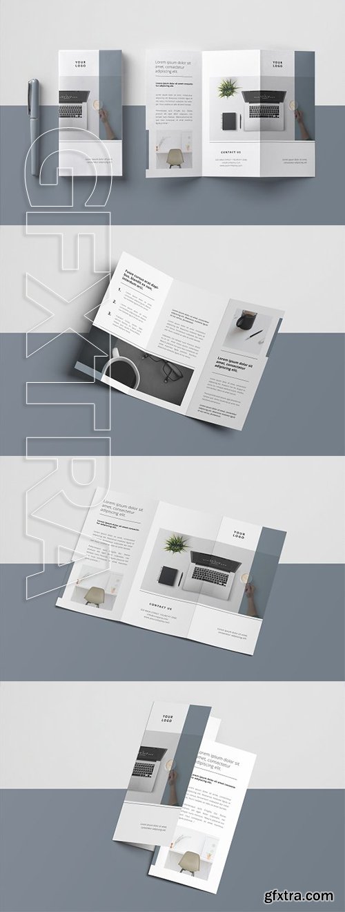 CreativeMarket - Minimal Trifold Brochure 2869914