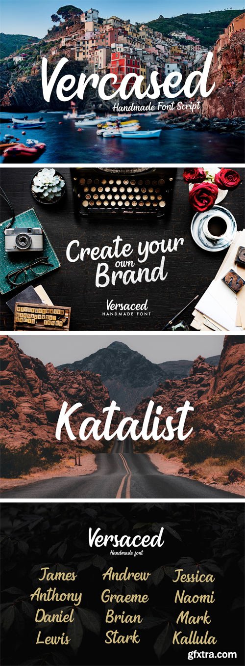 Fontbundles - Vercased - Handmade Font 38254