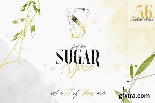 Sugar Spice Font Duo and Extras Sugar Spice Font Duo and Extras