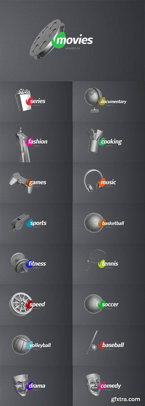 Videohive Broadcast Design IDS Package 6900988