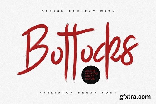 CM - Aviliator Brush Font 2891982