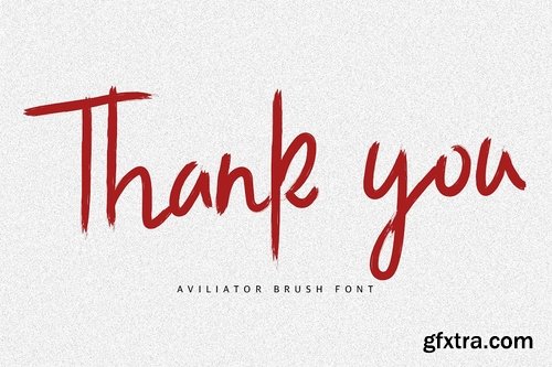 CM - Aviliator Brush Font 2891982