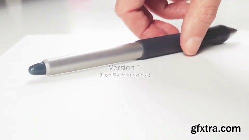 Videohive Hand Is Drawing Logo Mock-Up 9346094