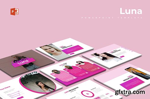 Luna Powerpoint, Keynote and Google Slide Templates