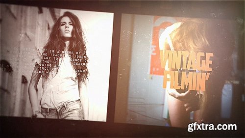 Videohive Vintage Photo Gallery, Old Film Album 6039365
