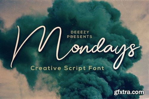 CM - Mondays Script Font 2859137