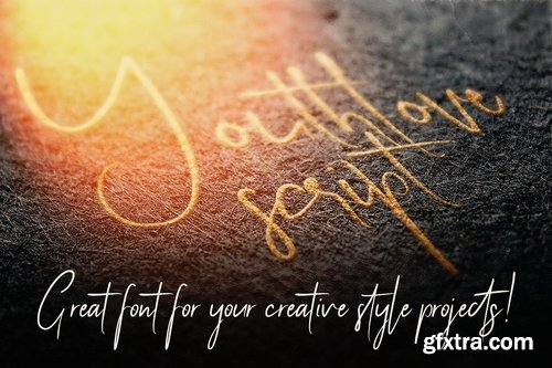 CM - Youthlove Script Font 2873777