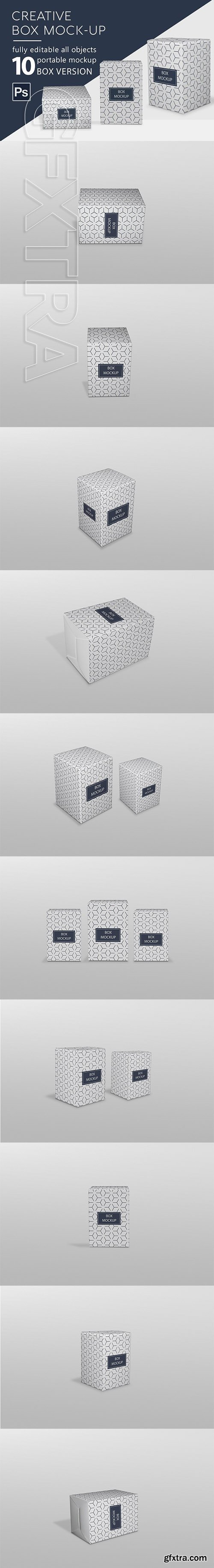 CreativeMarket - Box Mockup 2840246