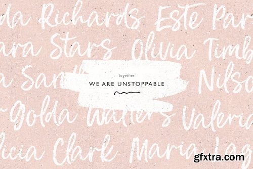 CreativeMarket Dusty Rose Font 2569117