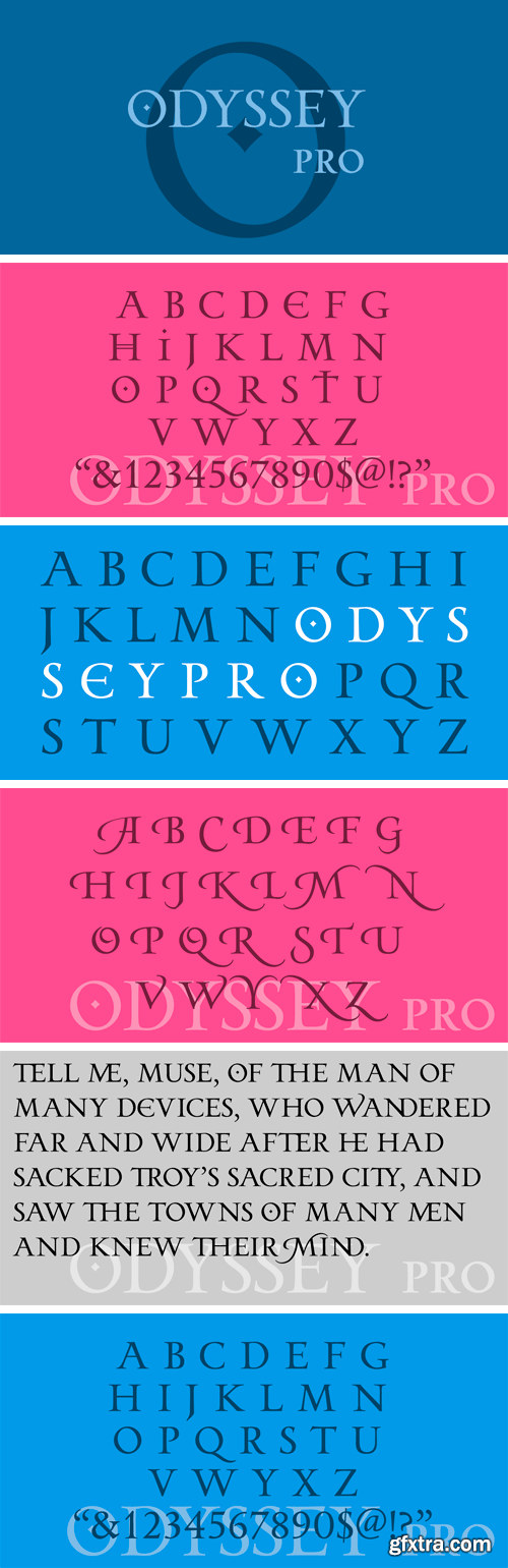 Odyssey Pro Font