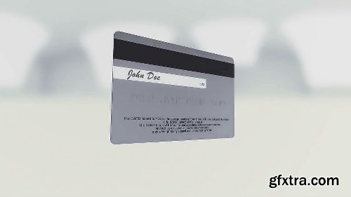 Videohive Element 3D Credit Card 11660674