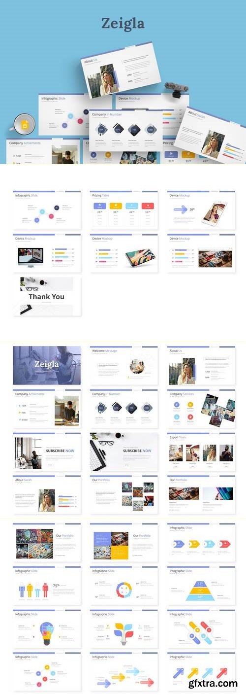 Zeigla - Powerpoint, Keynote and Google Sliders Template