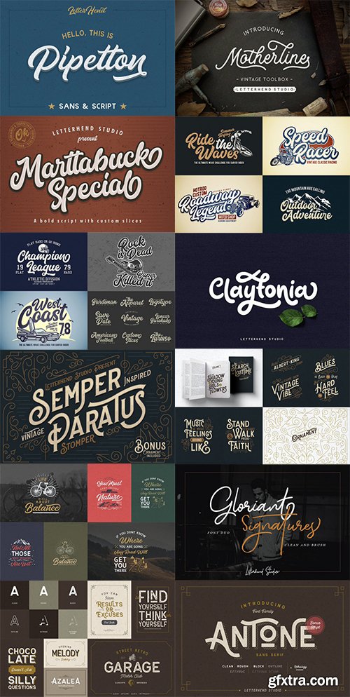 123 Best-Selling Fonts &amp; 552 Premium Graphics and Logos