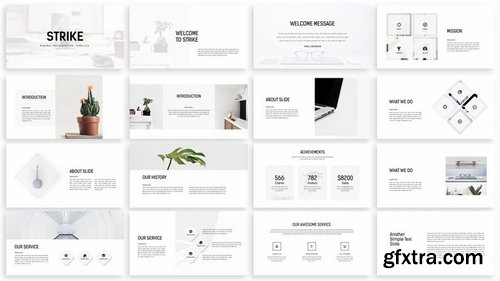 Strike - Minimal Powerpoint Template