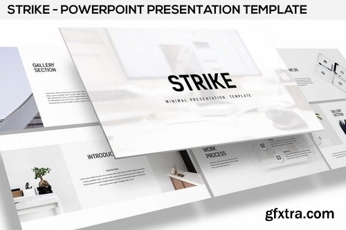 Strike - Minimal Powerpoint Template