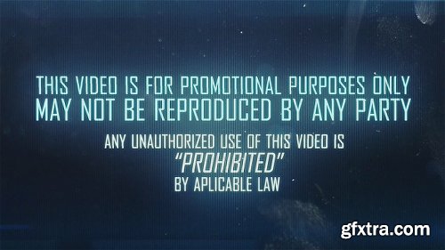 Videohive The Mission Trailer - Glitch Slideshow 10062835