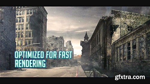 Videohive The Mission Trailer - Glitch Slideshow 10062835