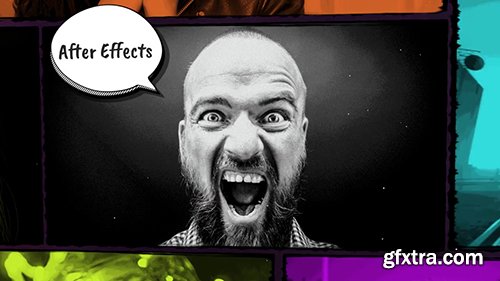 Contrast Slideshow - Comic Style 108133 Contrast Slideshow - Comic Style 108133