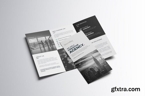 Minimal Trifold Brochure