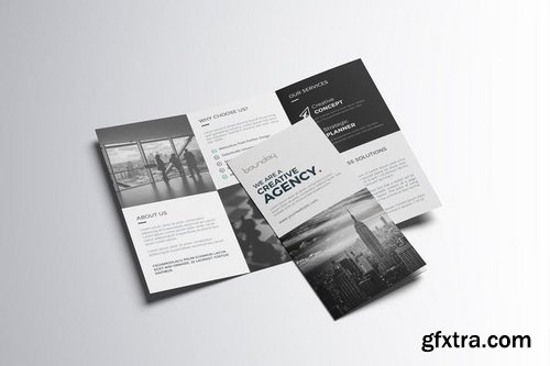 Minimal Trifold Brochure