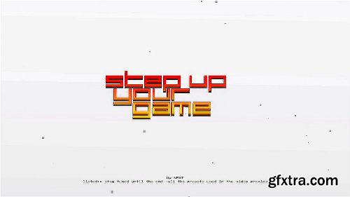 Videohive Arcade Text Maker 8bit Glitch Titles 20774500