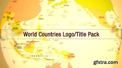 Videohive 201 World Countries Logo & Titles - Mega Pack 22428109