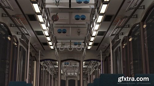 Enoden Train 3D Model