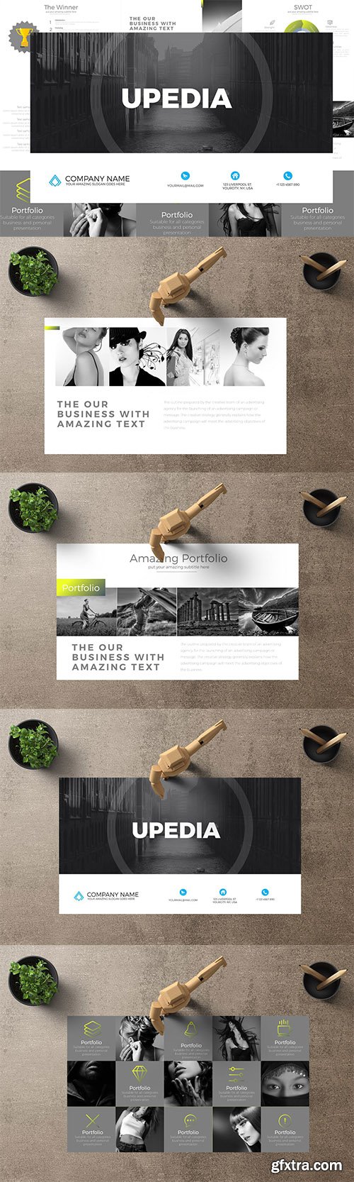 UPEDIA Powerpoint Template