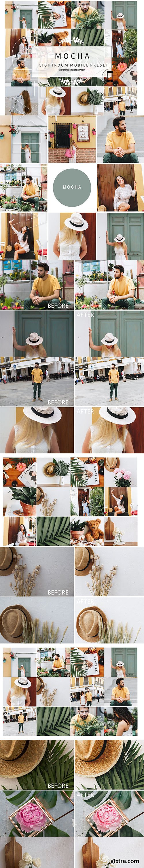 CreativeMarket - Mobile Lightroom Preset MOCHA 2737771