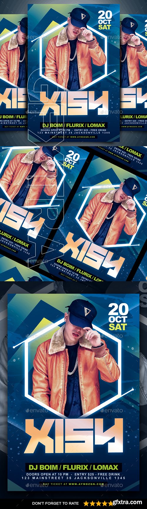 GraphicRiver - DJ Flyer 22545617