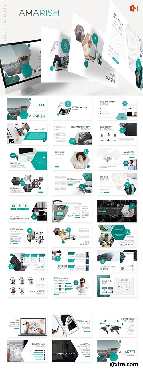 Amarish - Powerpoint, Keynote and Google Sliders Template