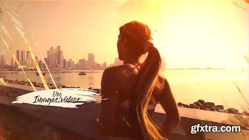 Videohive Paint Brush Slideshow 19897221